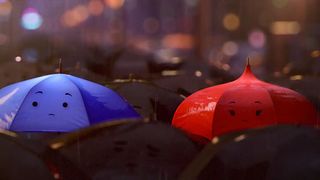 파란우산 The Blue Umbrella 사진