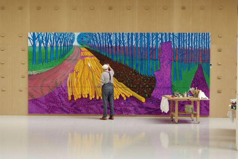 ảnh 엑시비션 온 스크린: 데이비드 호크니 앳 더 로얄 아카데미 오브 아츠 Exhibition on Screen: David Hockney at the Royal Academy of Arts