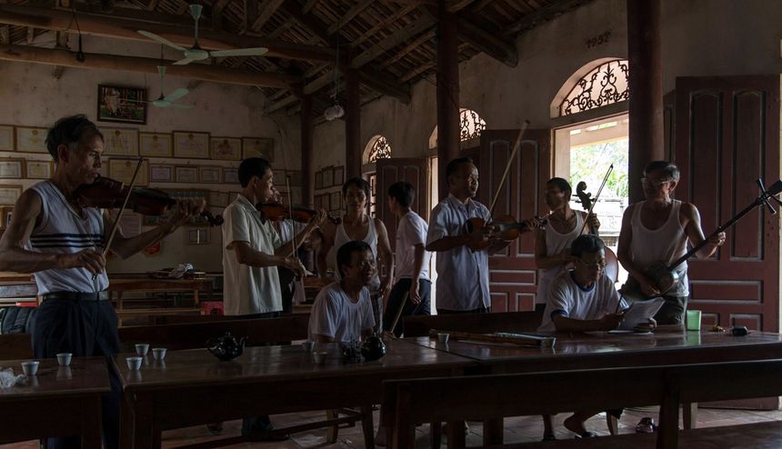 베트남 농부 오케스트라 Violin Farmers 사진