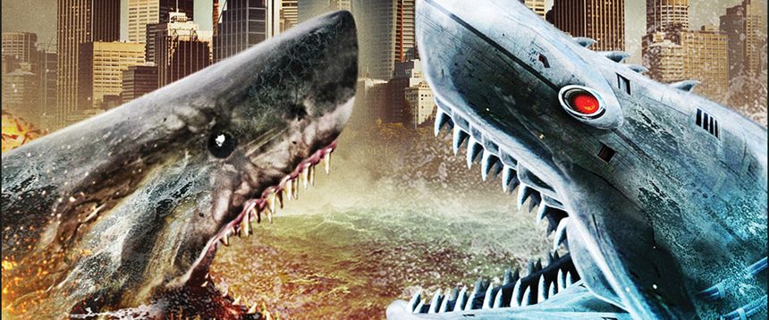 超級鯊大戰機器鯊 Mega Shark vs Mecha Shark รูปภาพ