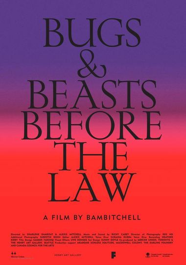 벅스 & 비스츠 비포 더 로 Bugs & Beasts Before the Law劇照