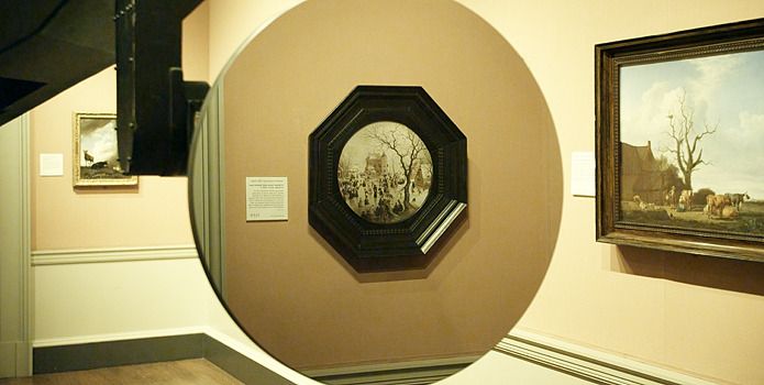 블랙 미러 앳 더 내셔널 갤러리 Black Mirror at the National Gallery Photo