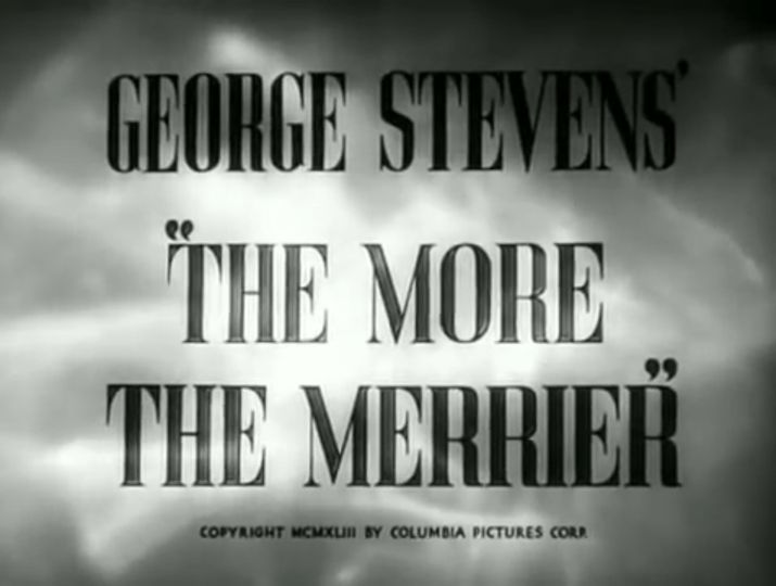 小姑居處 The More the Merrier劇照