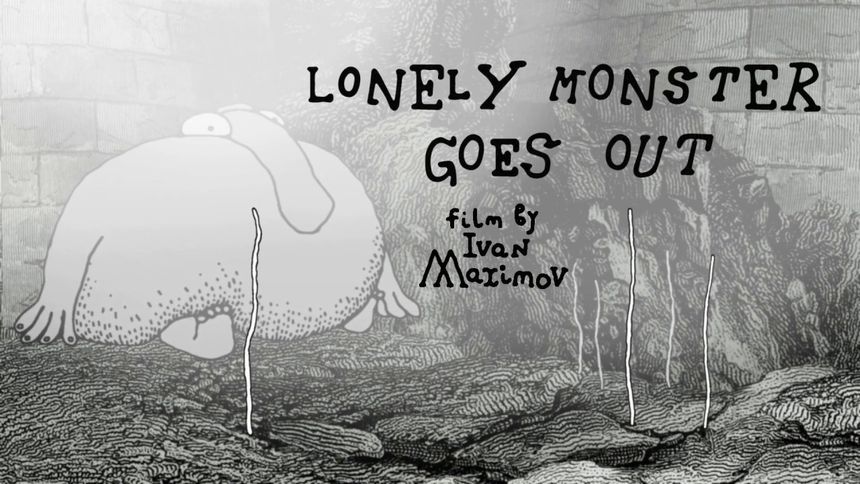 외로운 괴물의 나들이 Lonely Monster Goes Out Foto