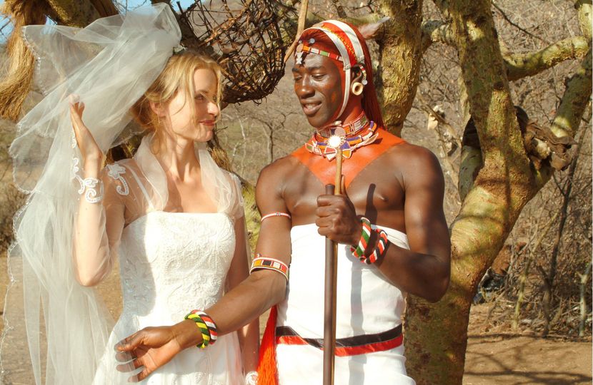 화이트 마사이 The White Massai, Die Weisse Massai Foto