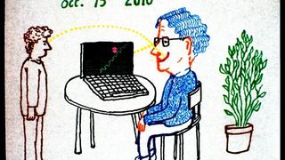 미셸 공드리와 노암 촘스키의 행복한 대화 Is the Man Who Is Tall Happy?: An Animated Conversation with Noam Chomsky Foto