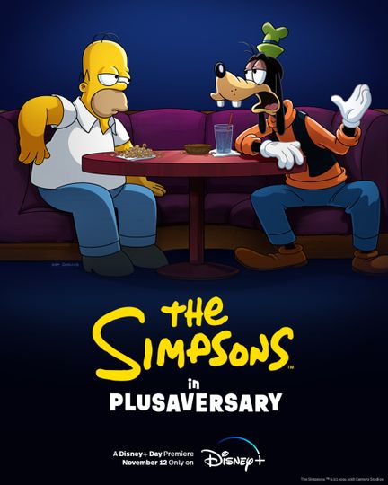 심슨 가족의 플러스 기념일 The Simpsons in Plusaversary Photo
