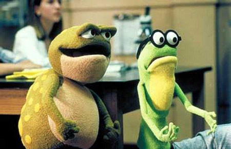 아기 개구리 커밋 Kermit\'s Swamp Years: The Real Story Behind Kermit the Frog\'s Early Years Foto