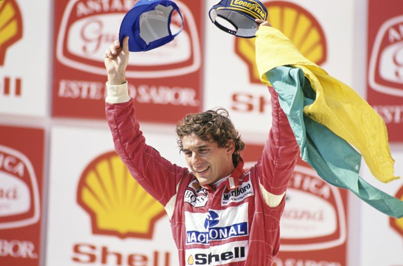 永遠的車神 Senna Photo