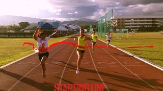 달리기 Starting Line รูปภาพ