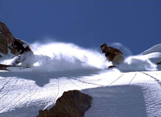 스노우보더 Snowboarder 사진