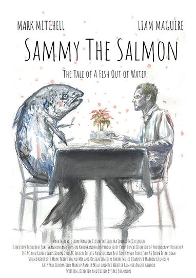 연어 새미 Sammy the Salmon Foto