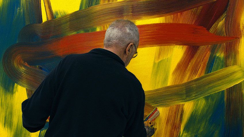 게르하르트 리히터의 회화 Gerhard Richter - Painting Photo