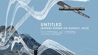언타이틀드 (번드 러버 온 아스팔트, 2018) Untitled (burned rubber on asphalt, 2018) 사진