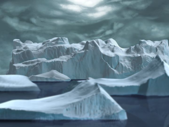 이상한 남극 Skylight 사진