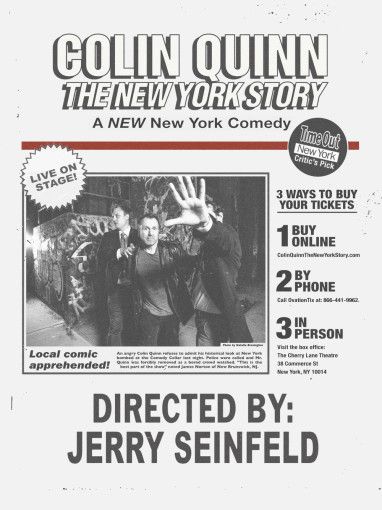 Colin Quinn: The New York Story Quinn: The New York Story รูปภาพ