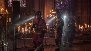 노트르담 온 파이어 Notre Dame on Fire Photo