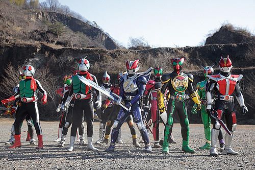 오즈·전왕·올라이더 렛츠고 가면라이더 Let\'s Go Kamen Riders オーズ・電王・オールライダー　レッツゴー仮面ライダー 写真