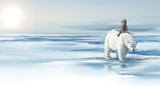 고아소년과 북극곰 The Orphan and the Polar Bear Foto