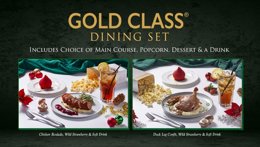 Gold Class® Dining Set: The Matrix Resurrections  Gold Class® Dining Set: The Matrix Resurrections 写真