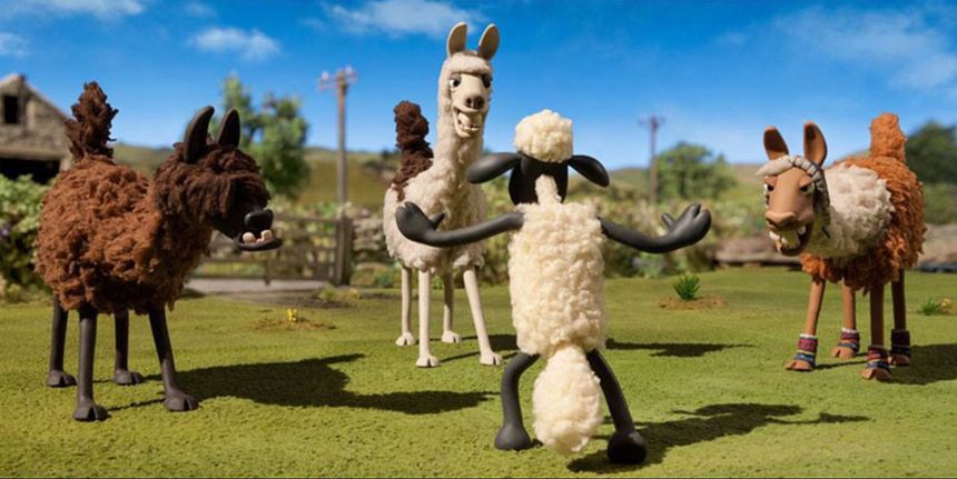 小羊肖恩：農夫的美洲駝 Shaun the Sheep: The Farmer\'s Llamas 写真