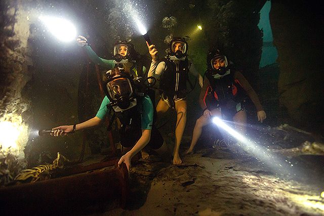 海底47m 古代マヤの死の迷宮 写真