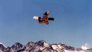 스노우보더 Snowboarder Foto