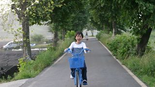 파란자전거  사진