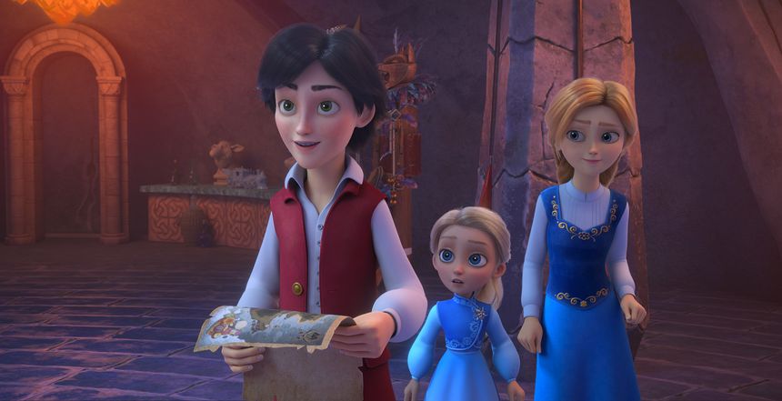 눈의 여왕5:스노우 프린세스와 미러랜드의 비밀 The Snow Queen & The Princess รูปภาพ