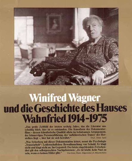 위니프레드 바그너의 고백 The Confessions of Winifred Wagner Photo