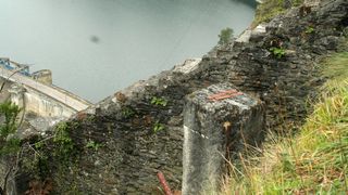 댐이 있는 풍경 The Dam La Presa 사진