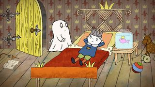 라반 더 리틀 고스트: 스푸키 타임 Laban the Little Ghost: Spooky Time Lilla spöket Laban: Spökdags Foto