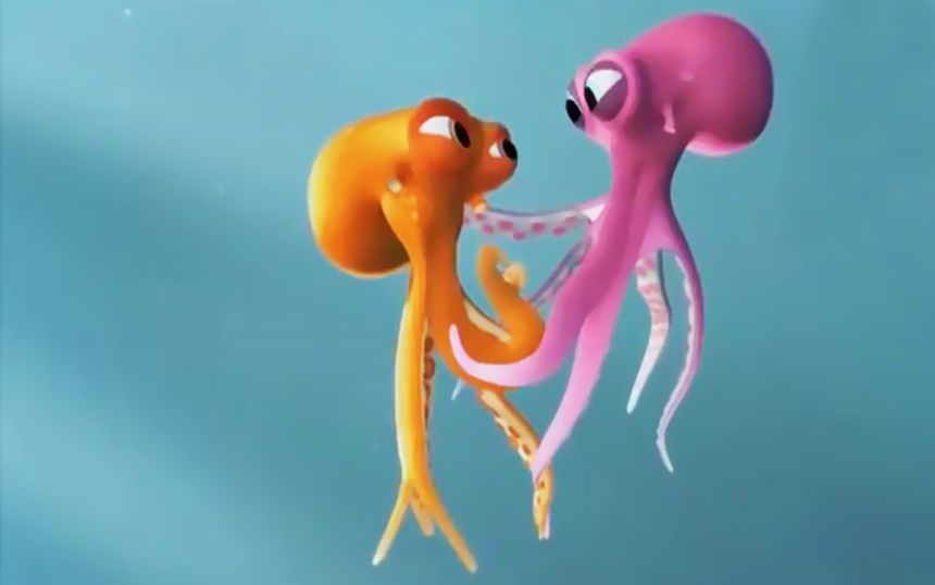 章魚的愛情 Oktapodi รูปภาพ
