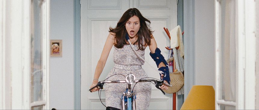 自行車女孩 Girl on a Bicycle Foto