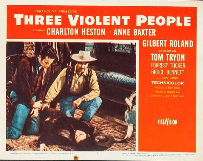 三個暴力狂 Three Violent People劇照