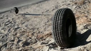 광란의 타이어 Rubber 사진