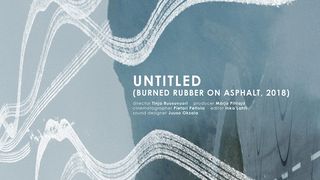 언타이틀드 (번드 러버 온 아스팔트, 2018) Untitled (burned rubber on asphalt, 2018) 사진