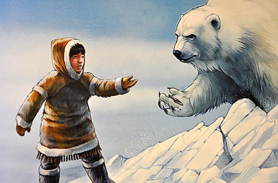 ảnh 고아소년과 북극곰 The Orphan and the Polar Bear