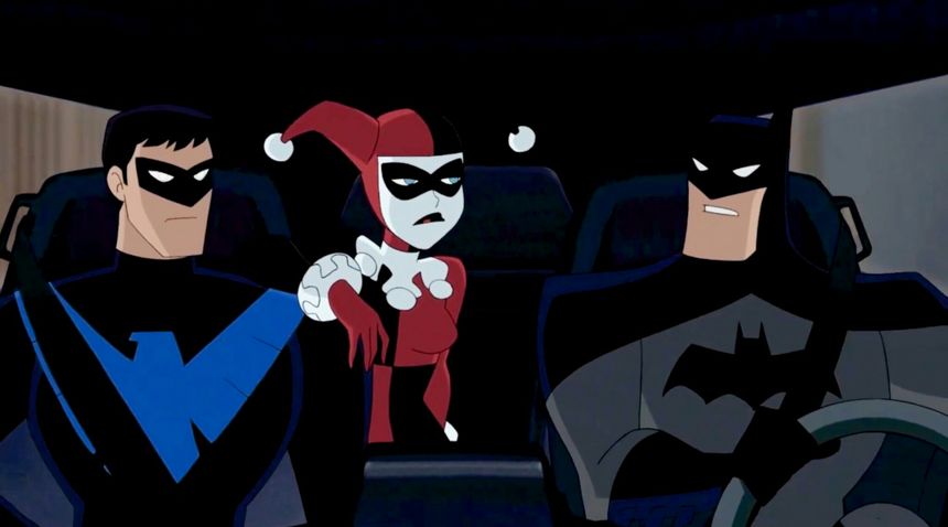 蝙蝠俠與哈莉·奎恩 Batman and Harley Quinn Foto
