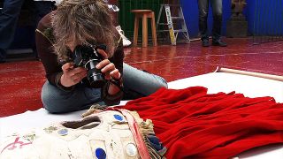フリーダ・カーロの遺品　石内都、織るように 写真
