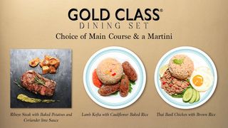 Gold Class® Dining Set: No Time To Die  Gold Class® Dining Set: No Time To Die Photo