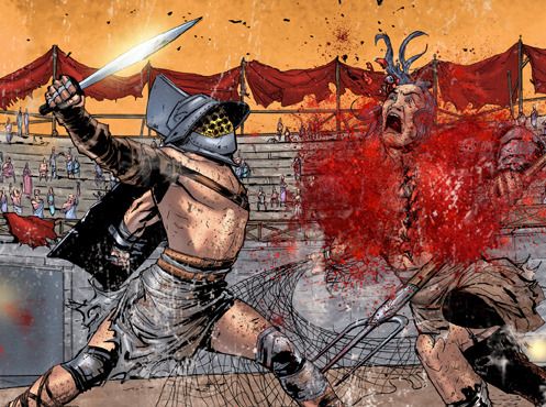 애니 스파르타쿠스 Spartacus: Blood and Sand - Motion Comic Photo