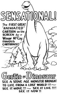 공룡 거티 Gertie the Dinosaur Photo