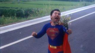 이른 여름, 슈퍼맨 Superman In Early Summer Foto