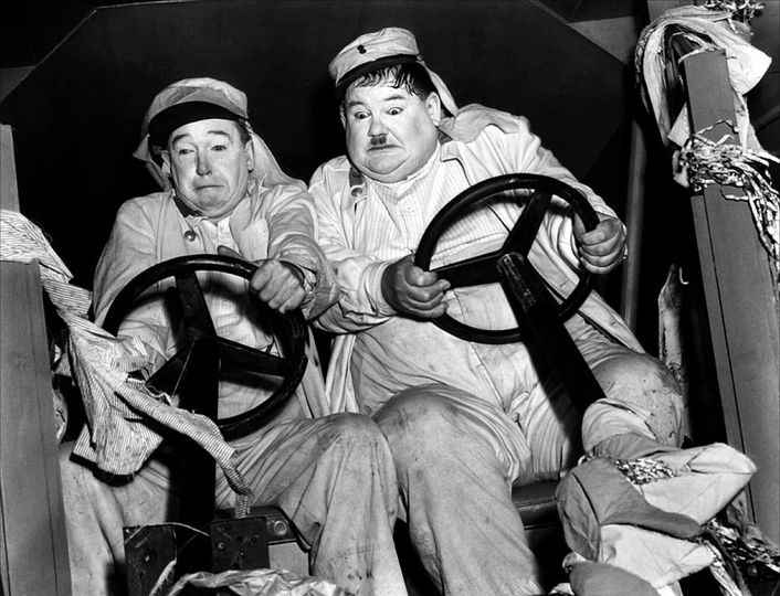 勞萊與哈臺之飛天兩條友 Laurel et Hardy : Laurel et Hardy conscrits Photo