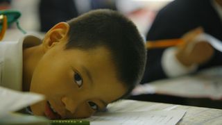 중화 학교의 어린이들 中華学校の子どもたち Foto